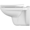 Комплект подвесной унитаз VITRA NORMUS, система инсталляции VITRA V12, кнопка LOOP O глянцевый хром, сиденье стандарт 9773B003-7202