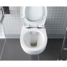 Подвесной безободковый унитаз VITRA CONFORMA с сиденьем для людей с ограниченными возможностями 5810B003-6234