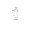 Сиденье для унитаза VITRA PLURAL микролифт, цвет Матовый Белый 126-001-009