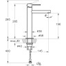 Смеситель для раковины без донного клапана VITRA ORIGIN, цвет хром A42557