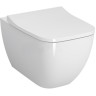 Тонкое сиденье для унитаза VITRA INTEGRA SQUARE, микролифт 191-003-009